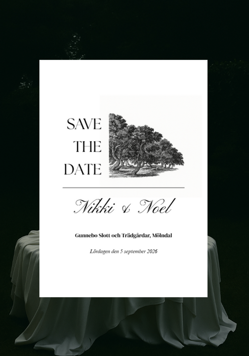 Canopée - Save the Date